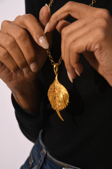Sacred Leaf Necklace