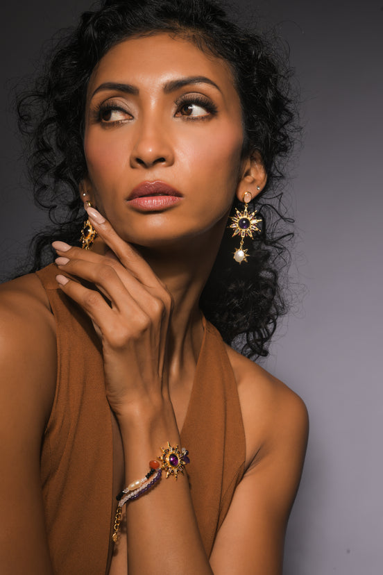 Violet Sovereign Earrings