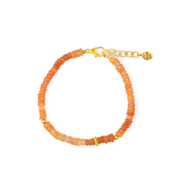 Heartglow Bracelet (Strawberry Quartz)