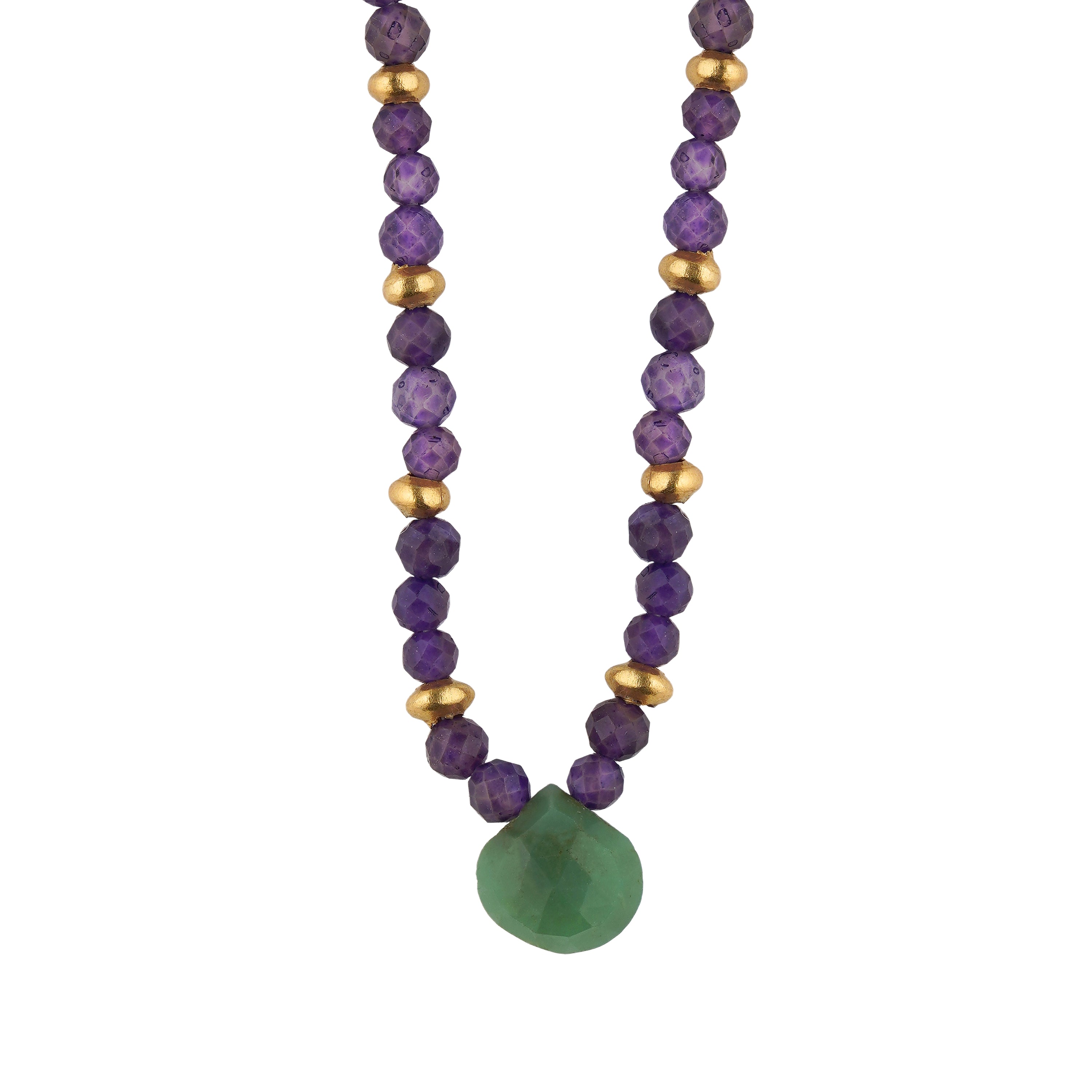 Violet Veil Choker (Amethyst multi)