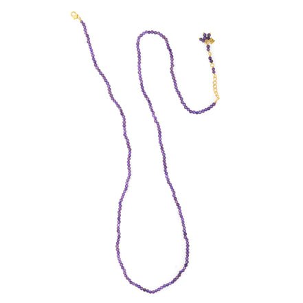 Violet Veil Beaded Bracelet