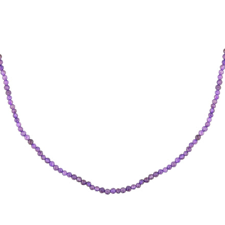 Violet Veil Beaded Bracelet