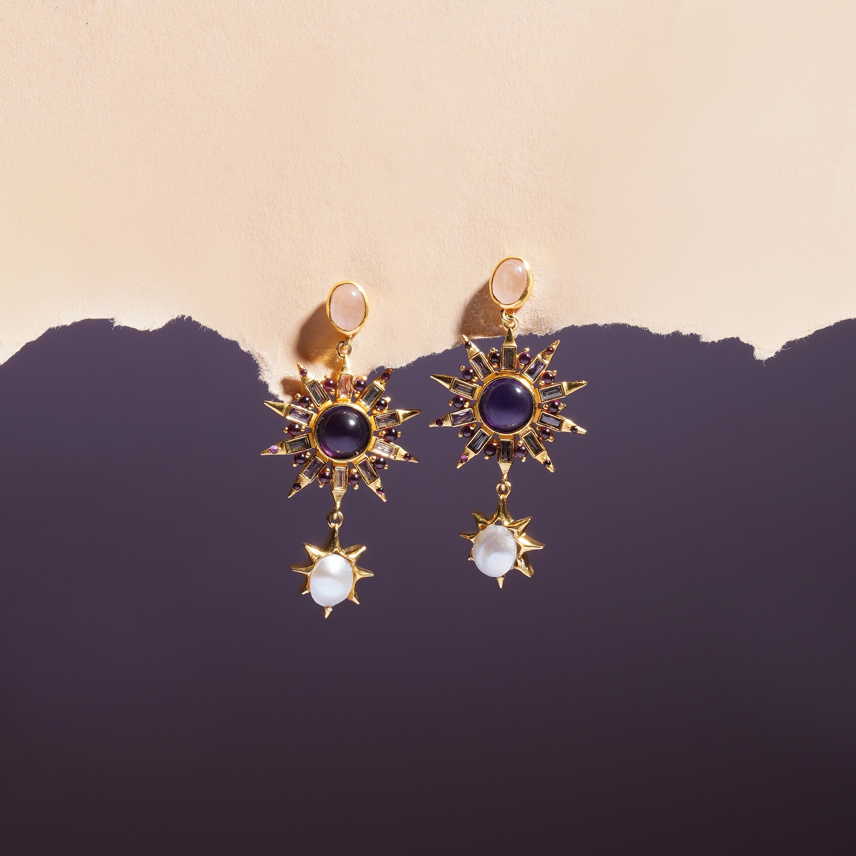 Violet Sovereign Earrings