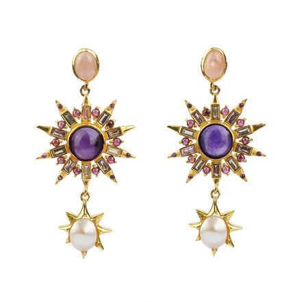 Violet Sovereign Earrings
