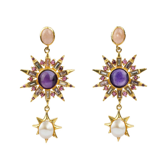 Violet Sovereign Earrings