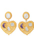 Moonlit Hearts Earrings