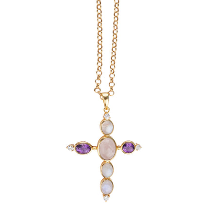 Amara Cross Necklace