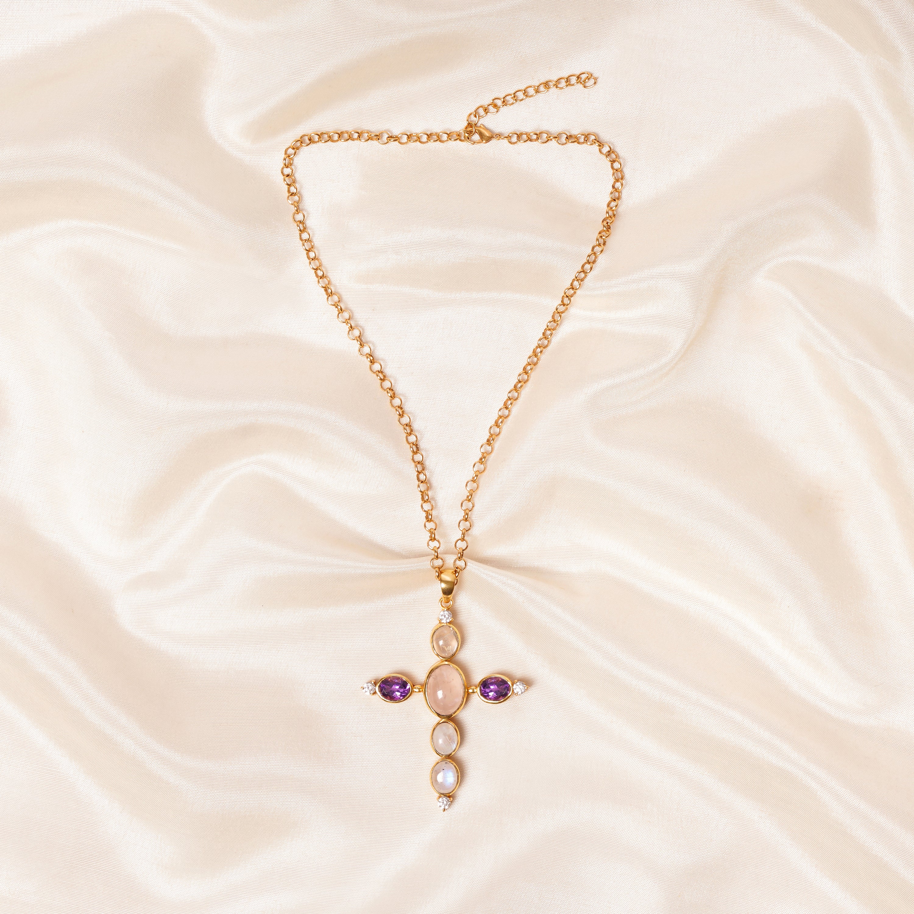 Amara Cross Necklace