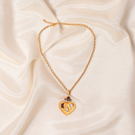Moonlit Hearts Necklace