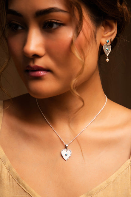 Dilkhush Necklace - model shot
