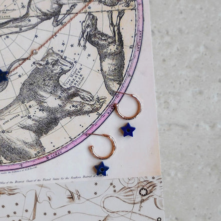 Athena Star Hoops (mini)