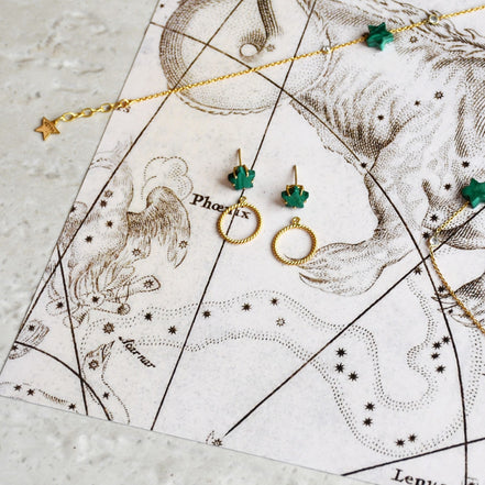 Juno Star Ring Earrings