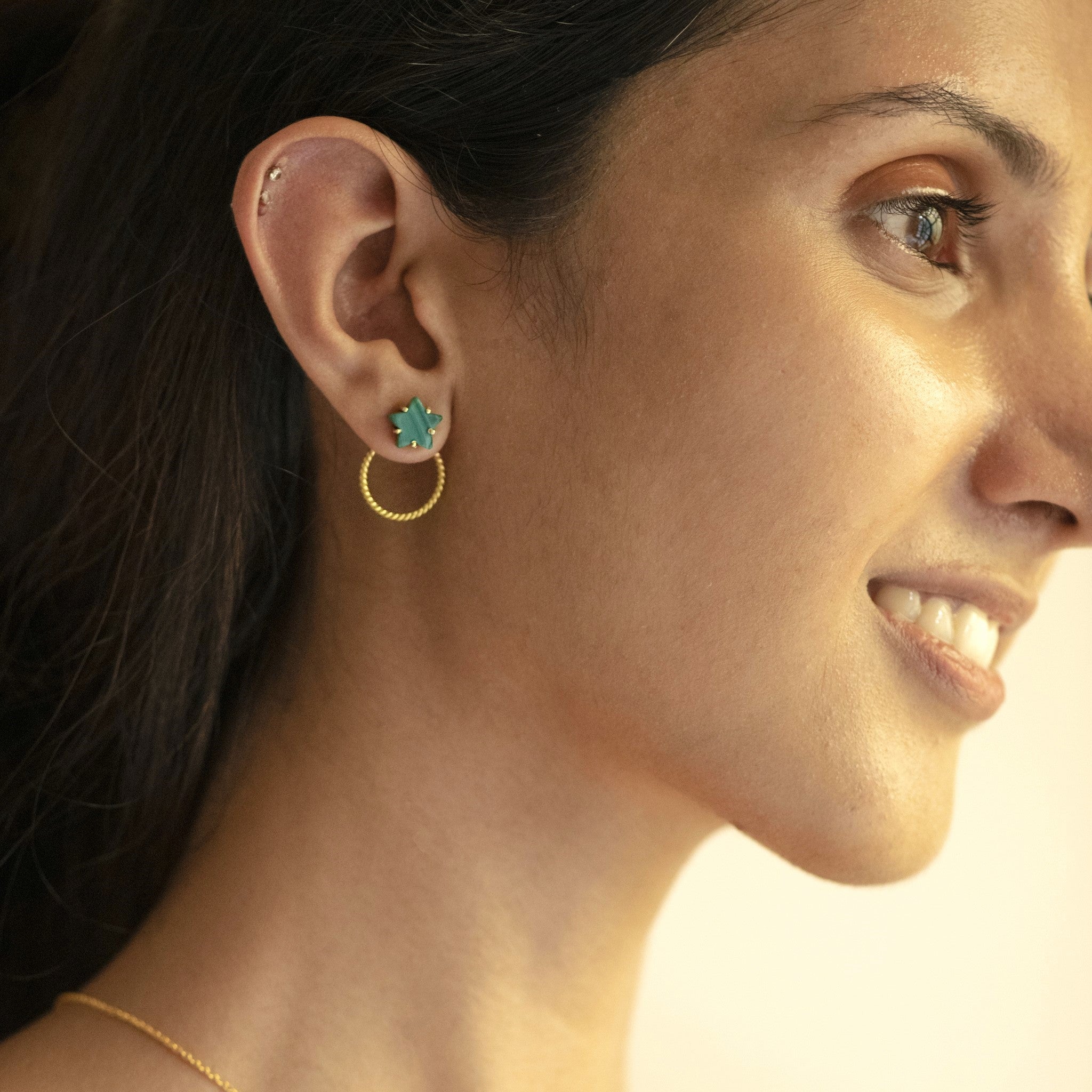 Juno Star Ring Earrings