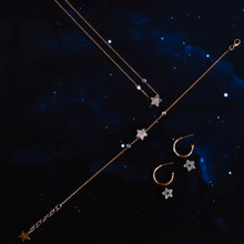 Load image into Gallery viewer, Venus Star Hoops (mini)

